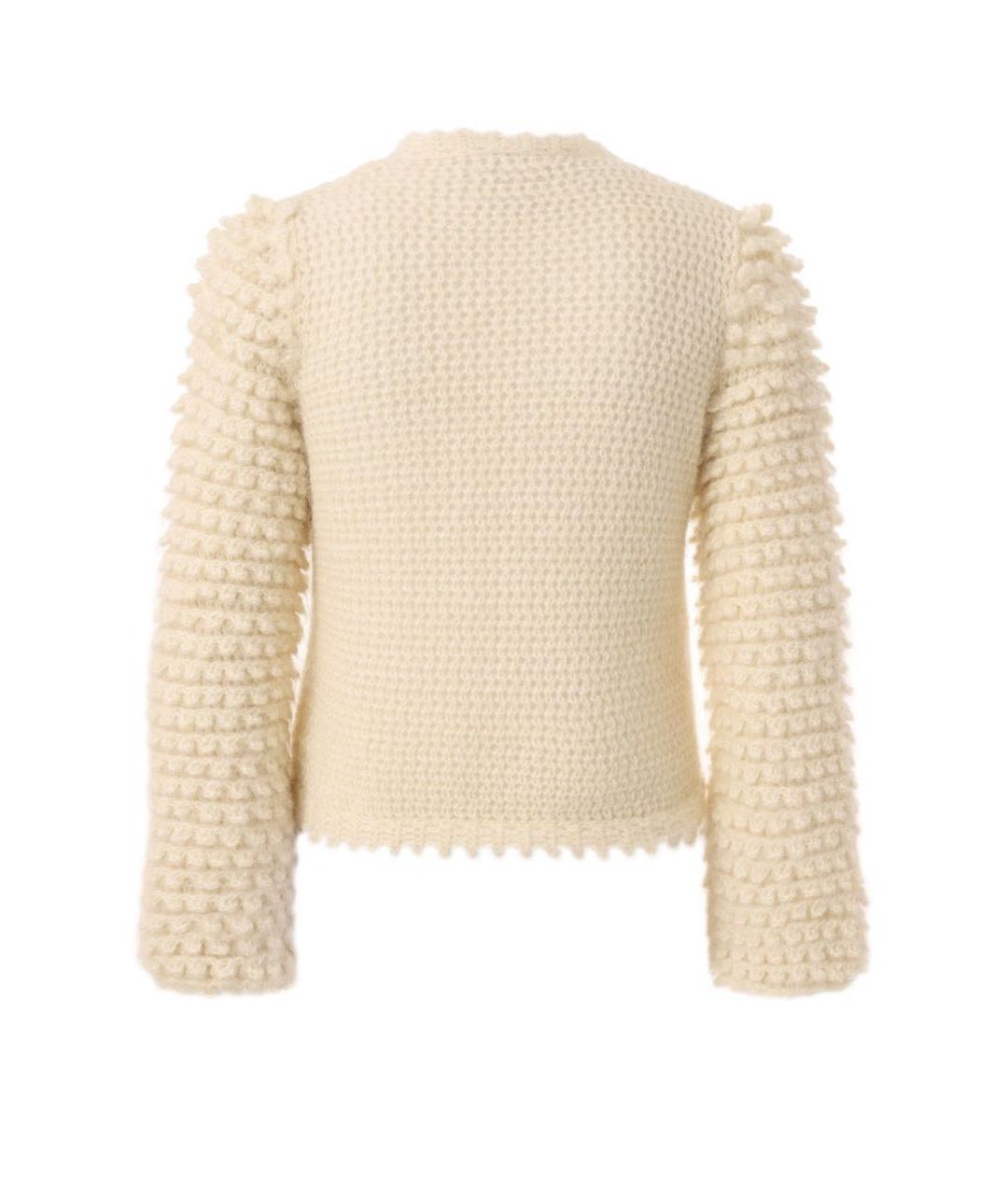 GUCCI Бежевый шерстяной кардиган, фото 2