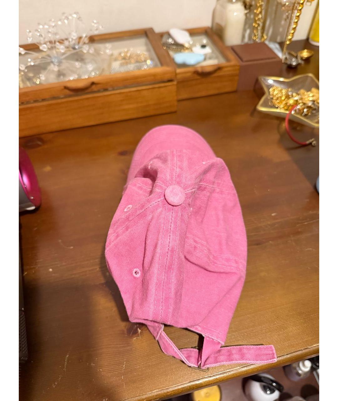 PLANTA ROSA Розовая хлопковая кепка, фото 2