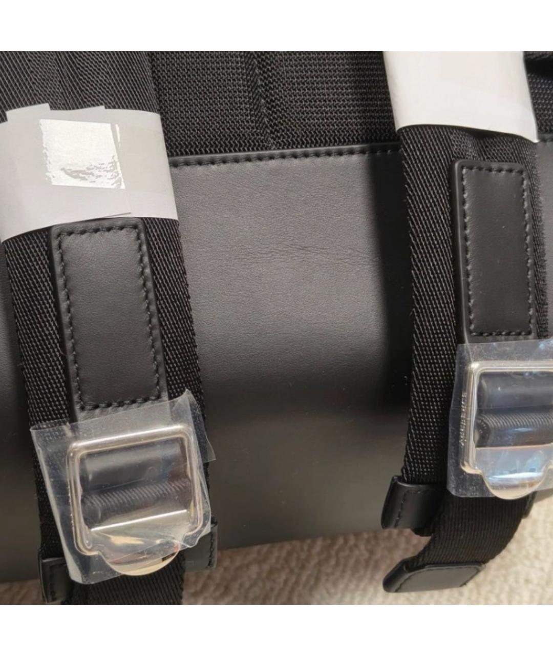 BURBERRY Бежевый кожаный рюкзак, фото 4