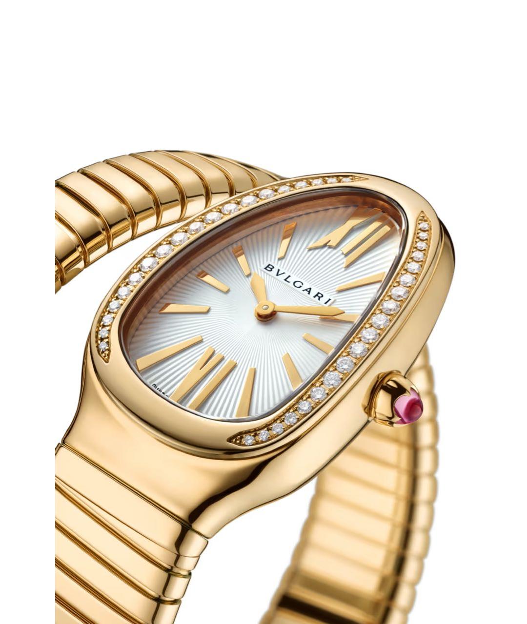 BVLGARI Желтые часы из желтого золота, фото 2