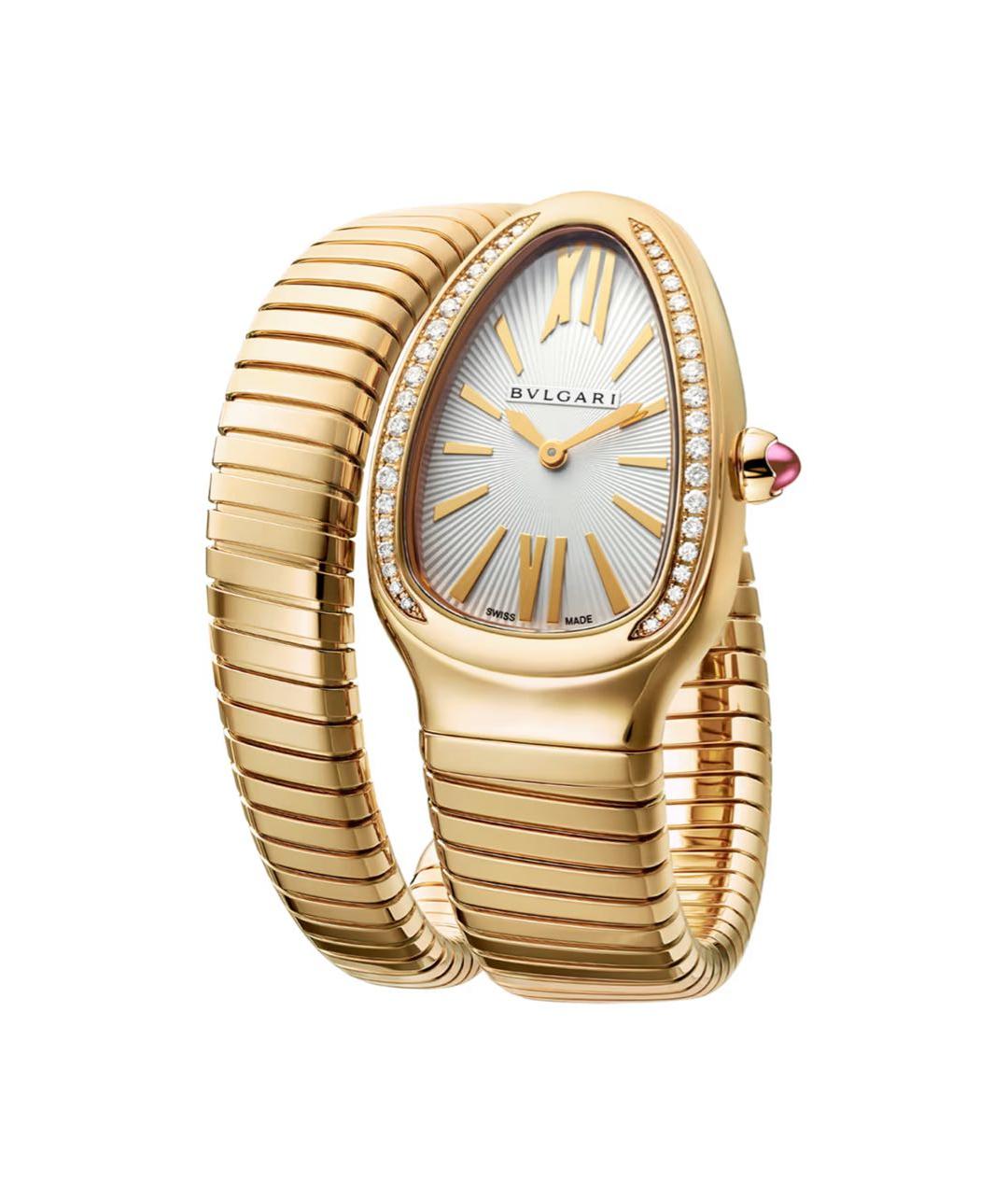 BVLGARI Желтые часы из желтого золота, фото 3