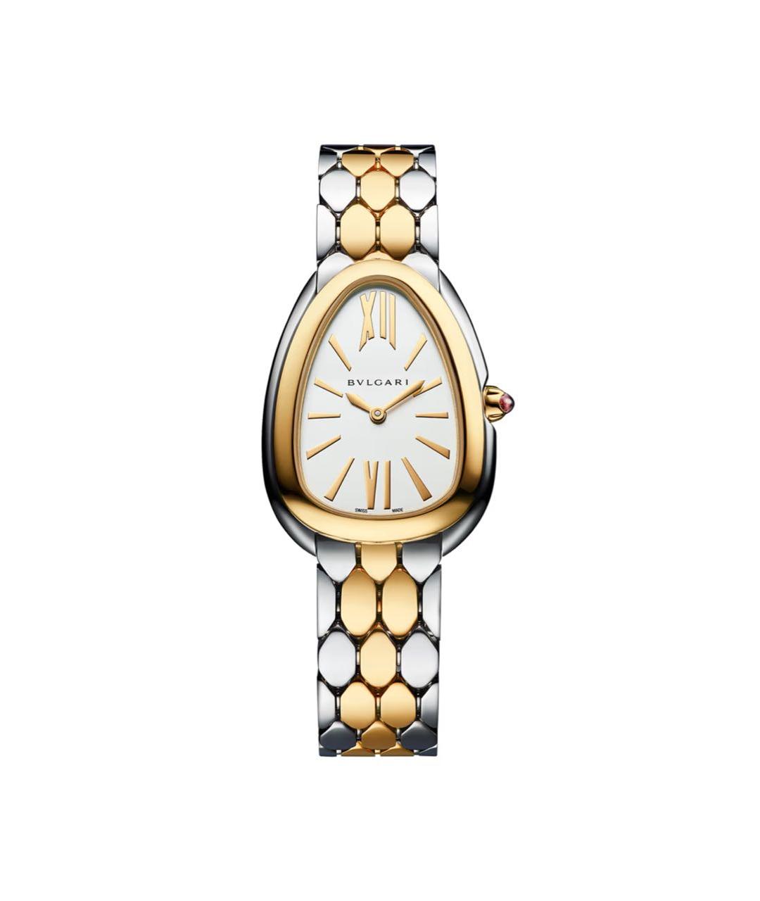 BVLGARI Серебряные часы из желтого золота, фото 1