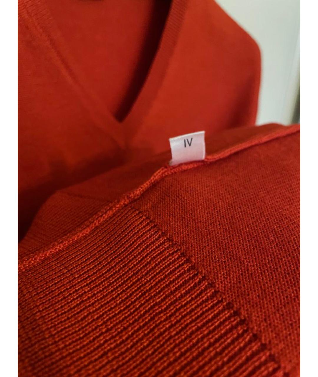 GUCCI Красный кашемировый джемпер / свитер, фото 5