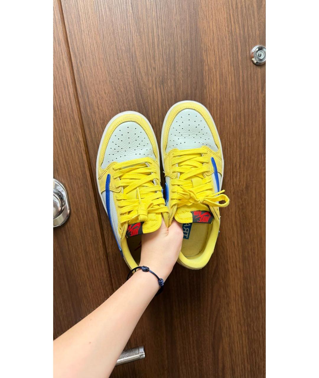 JORDAN Мульти кожаные кроссовки, фото 4