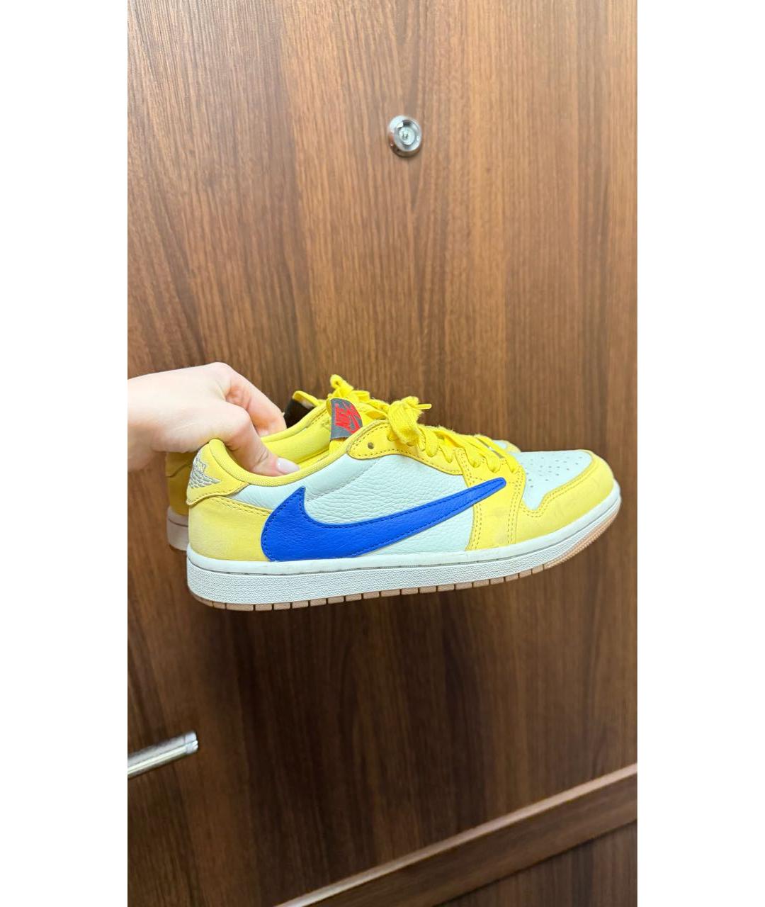 JORDAN Мульти кожаные кроссовки, фото 5