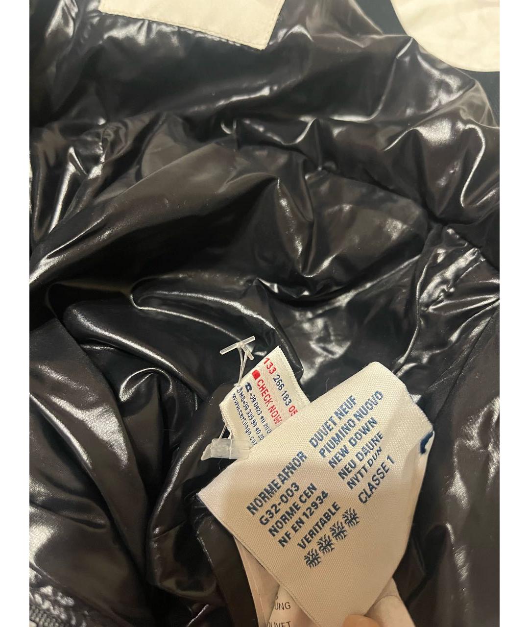 MONCLER Черные полиэстеровые брюки и шорты, фото 8