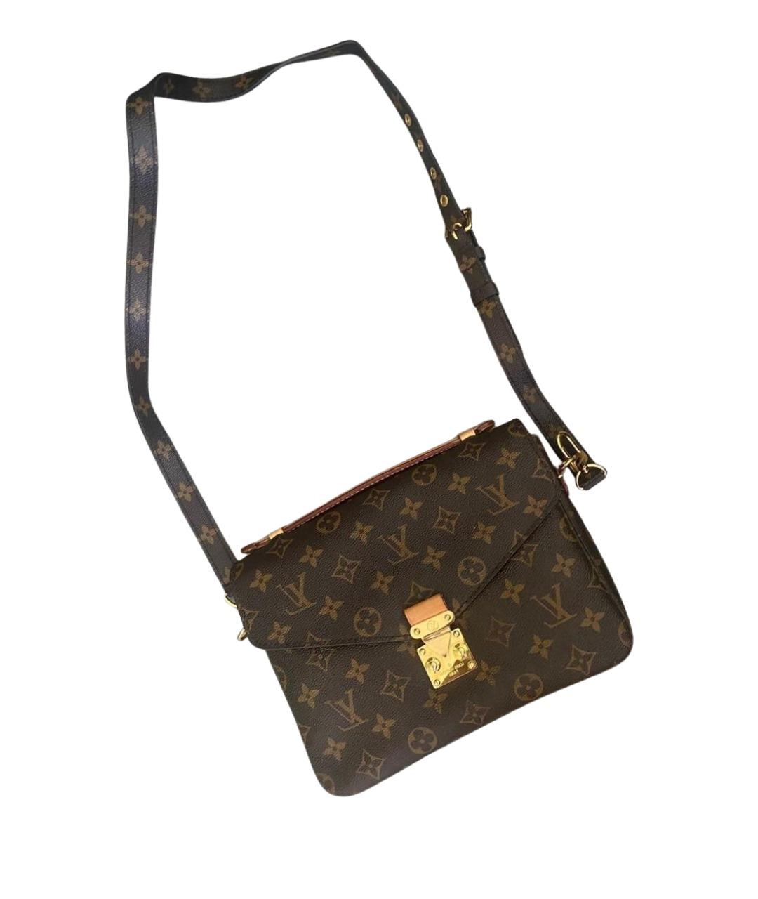 LOUIS VUITTON Коричневая сумка через плечо, фото 1