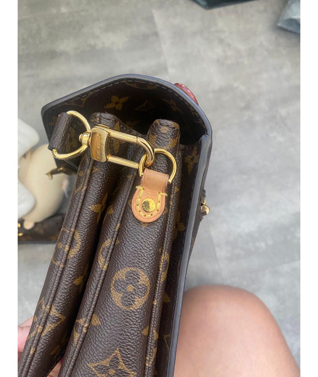 LOUIS VUITTON Коричневая сумка через плечо, фото 6