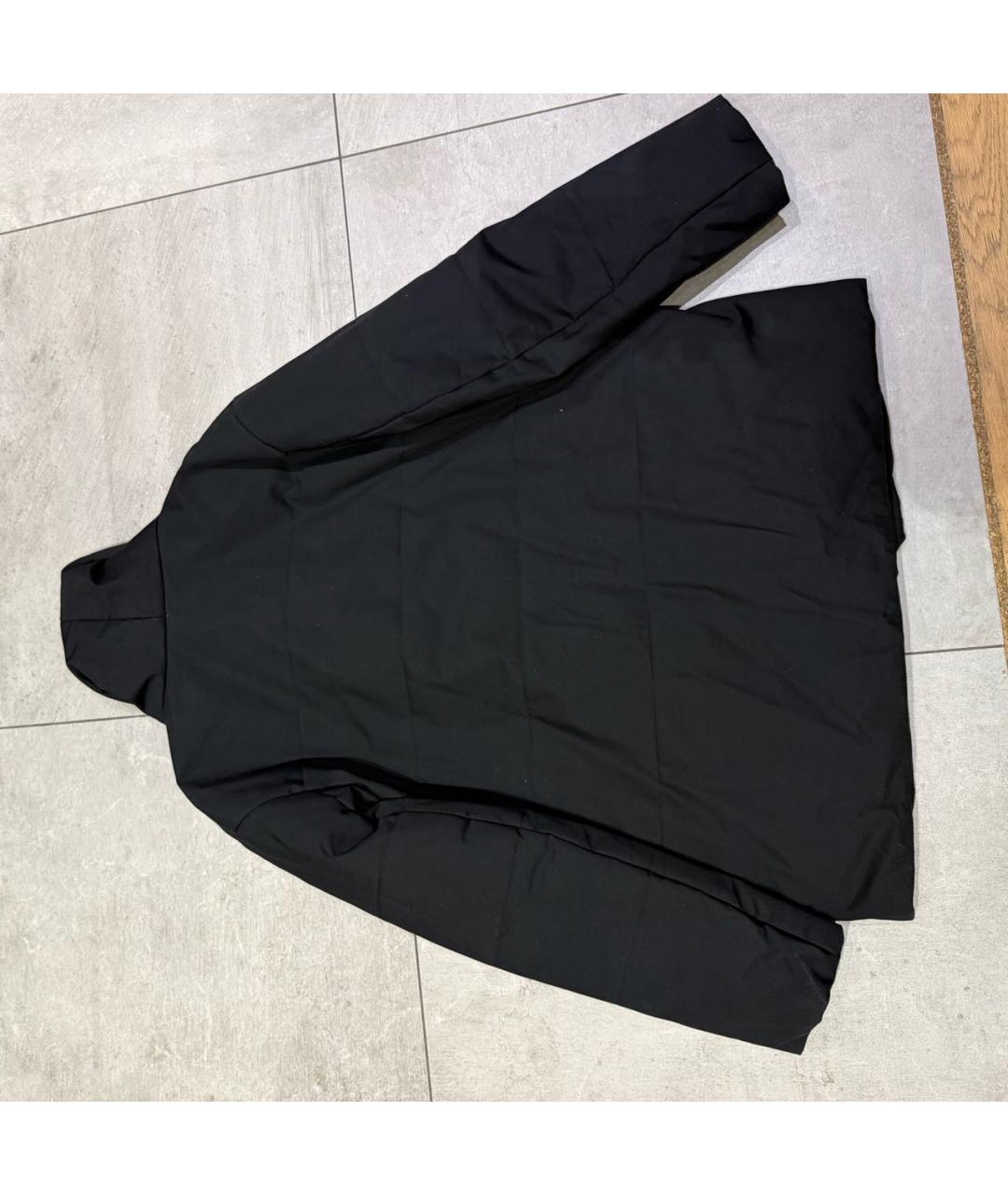 CO Черный полиэстеровый пуховик, фото 2