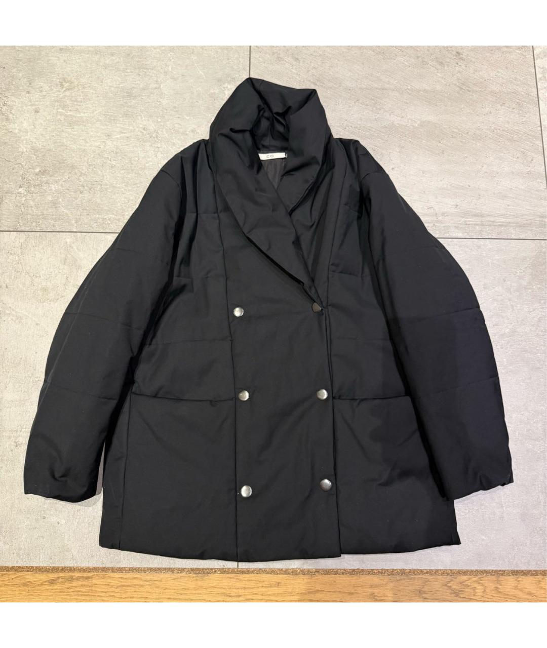 CO Черный полиэстеровый пуховик, фото 8