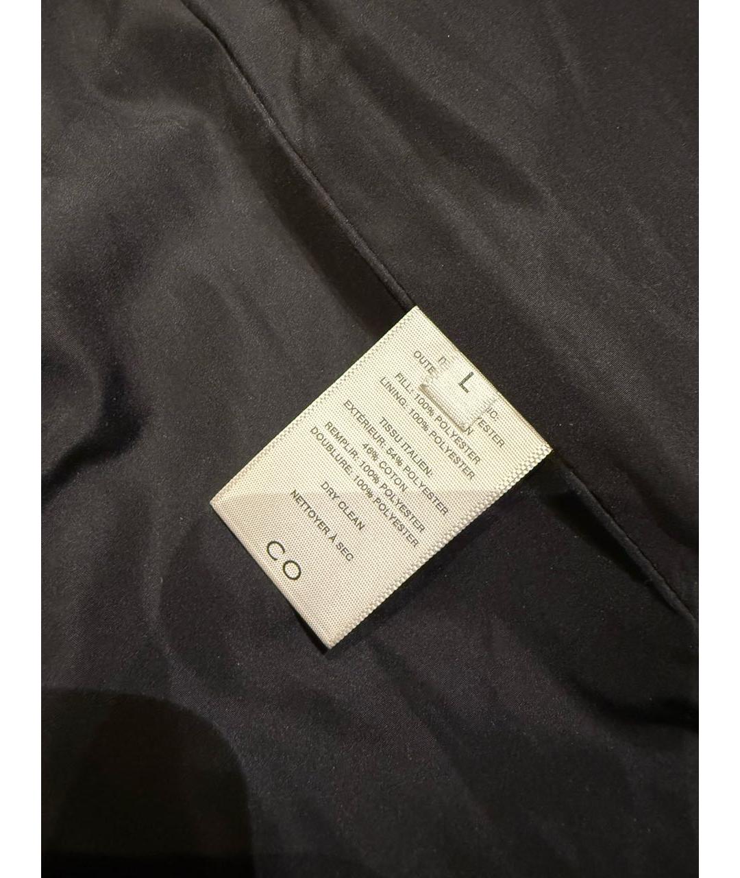 CO Черный полиэстеровый пуховик, фото 3