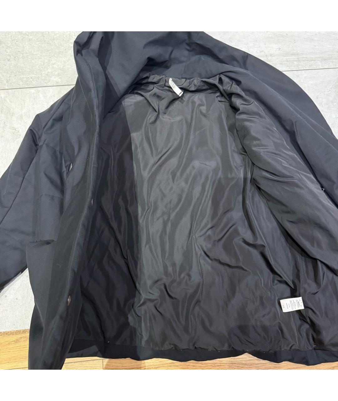 CO Черный полиэстеровый пуховик, фото 5