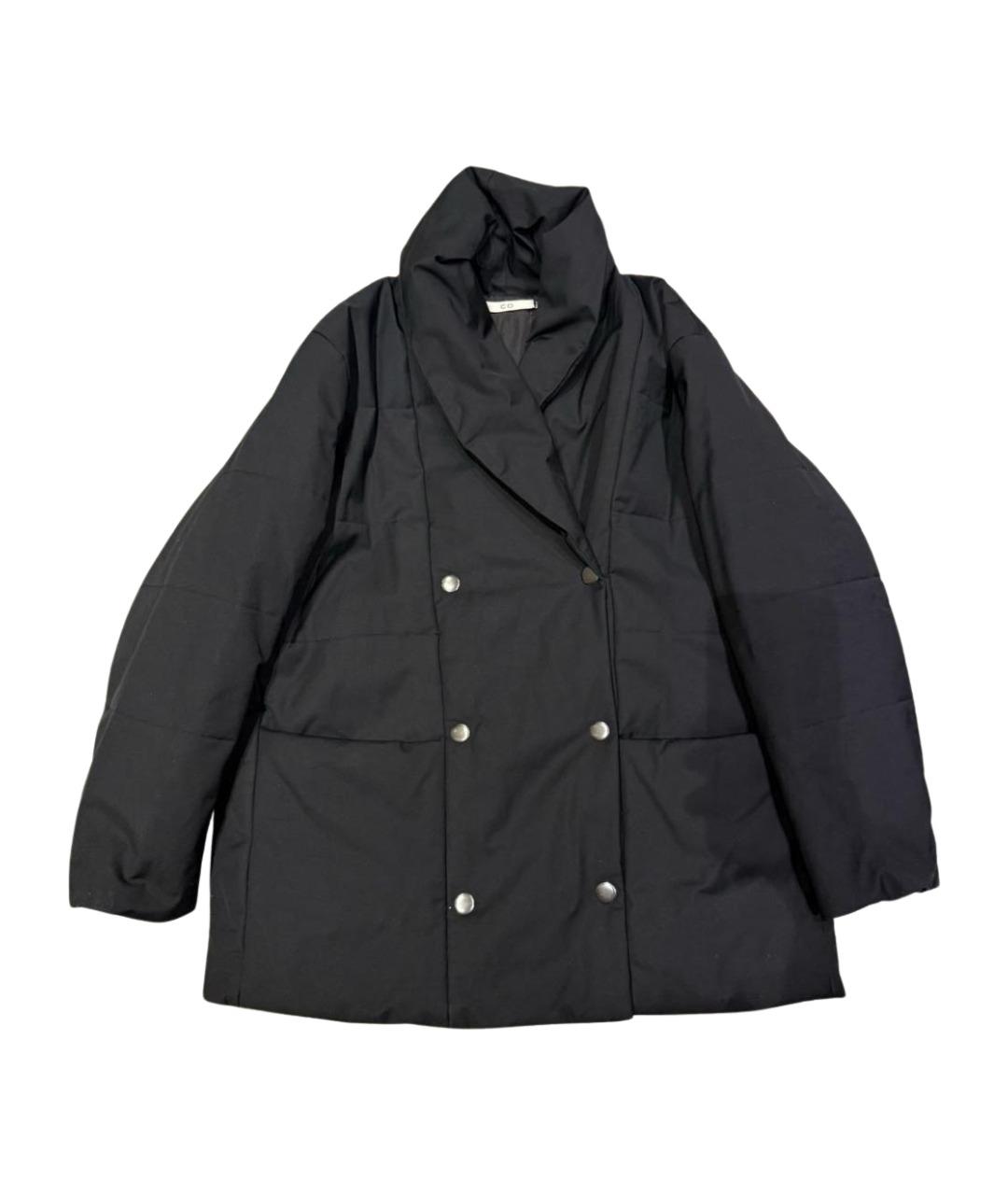 CO Черный полиэстеровый пуховик, фото 1