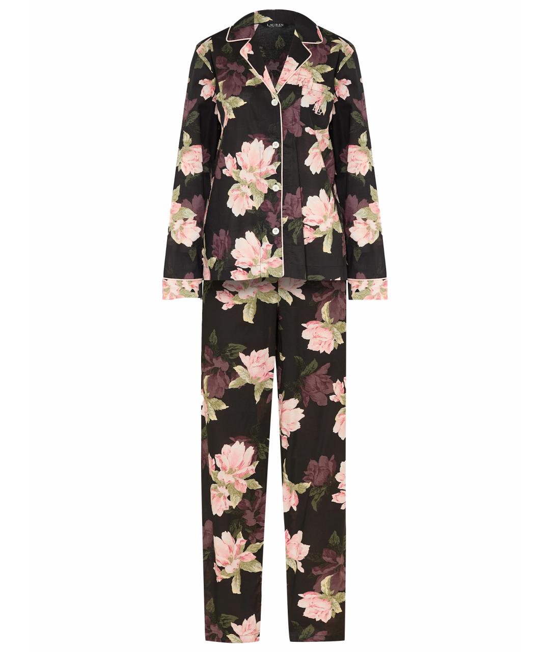 RALPH LAUREN Мульти вискозная пижама, фото 1