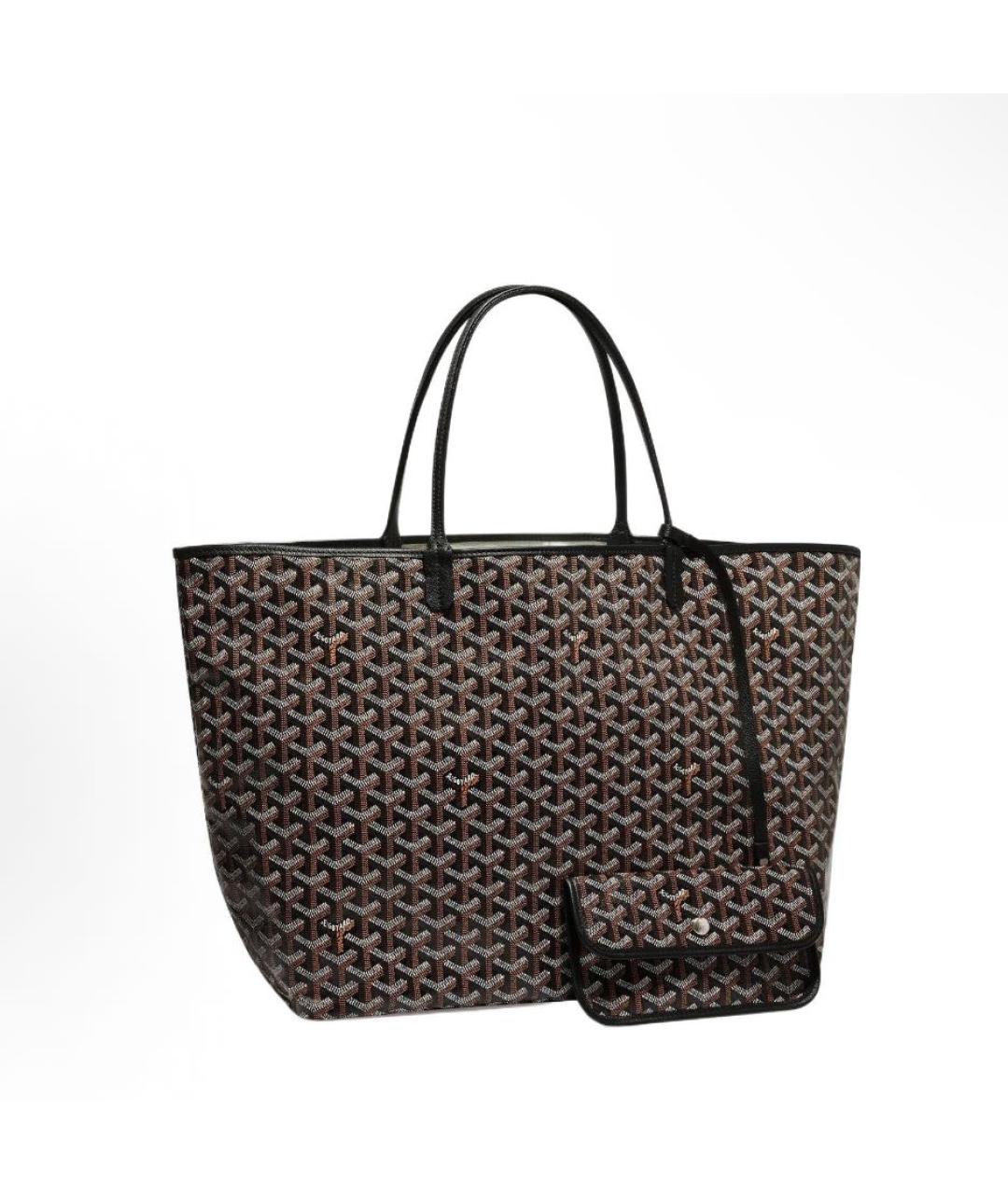 GOYARD Черная сумка тоут, фото 9
