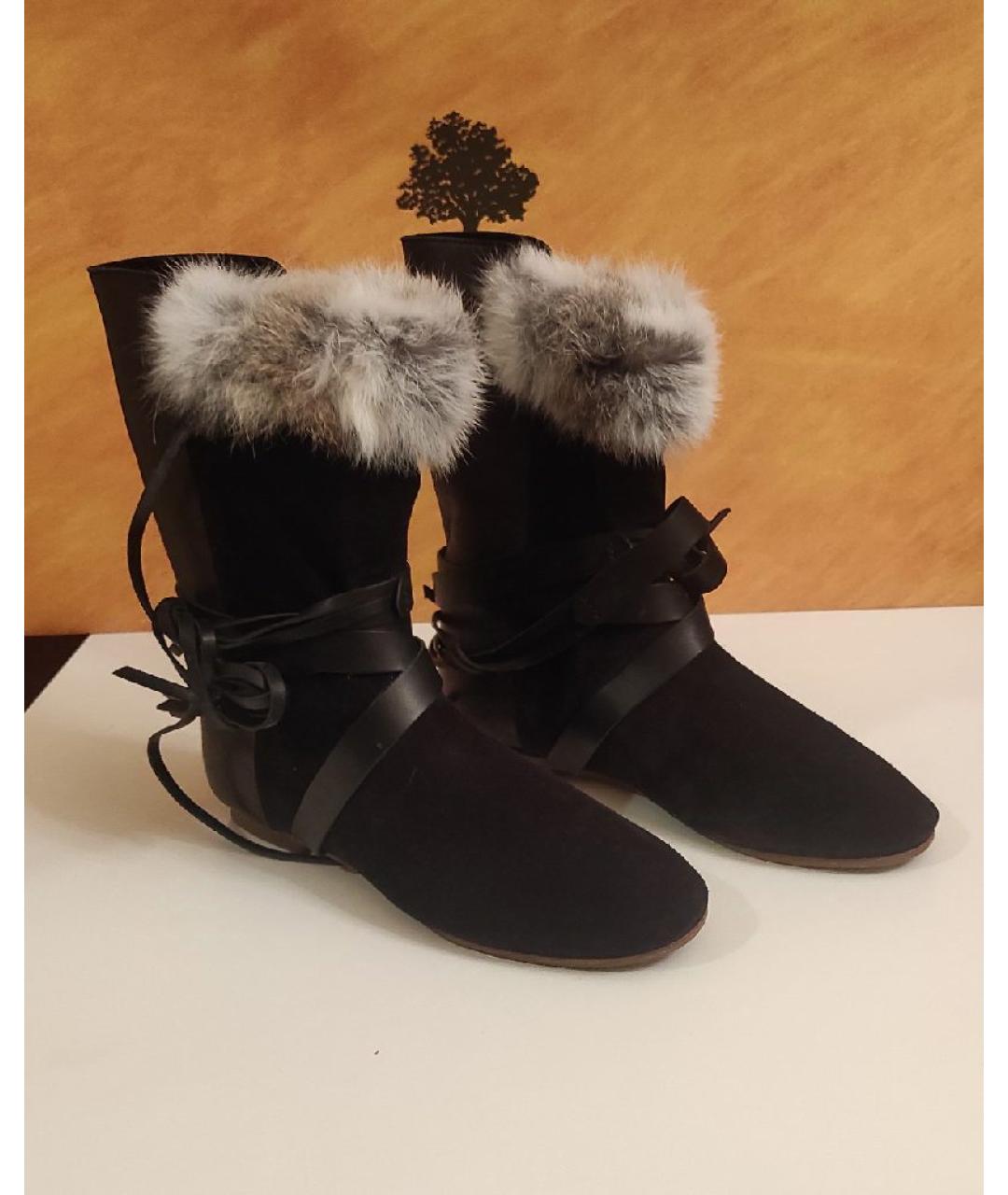 ISABEL MARANT Черные полусапоги, фото 7