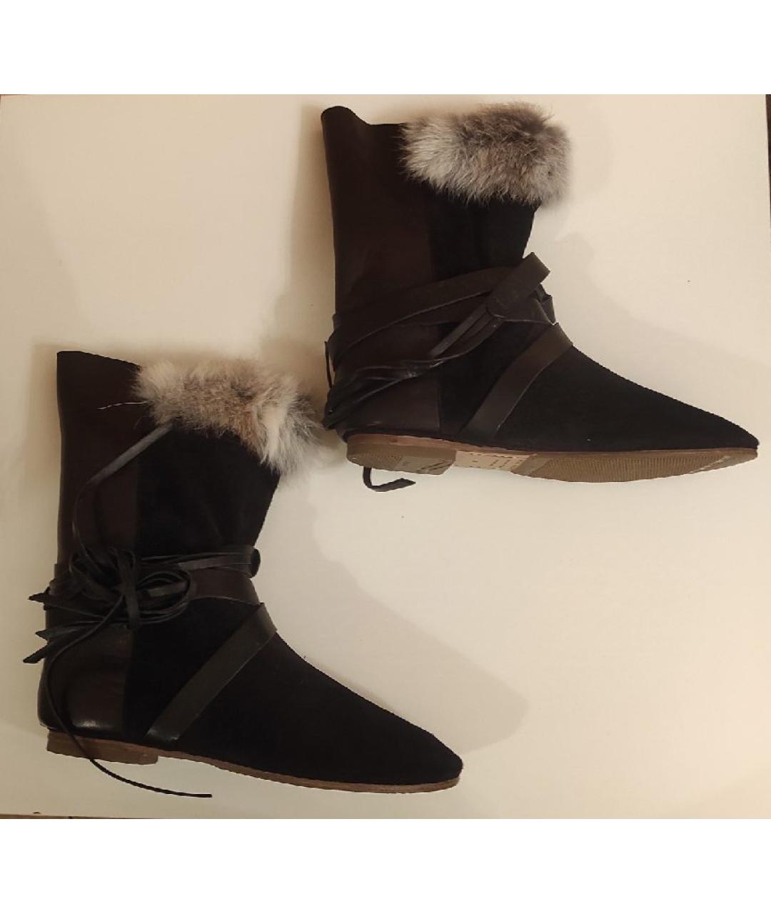 ISABEL MARANT Черные полусапоги, фото 9