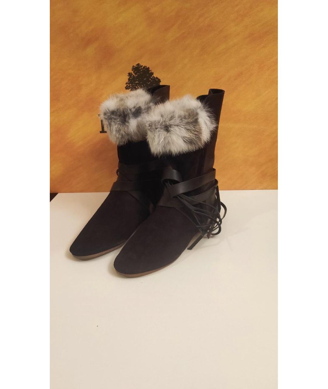 ISABEL MARANT Черные полусапоги, фото 3