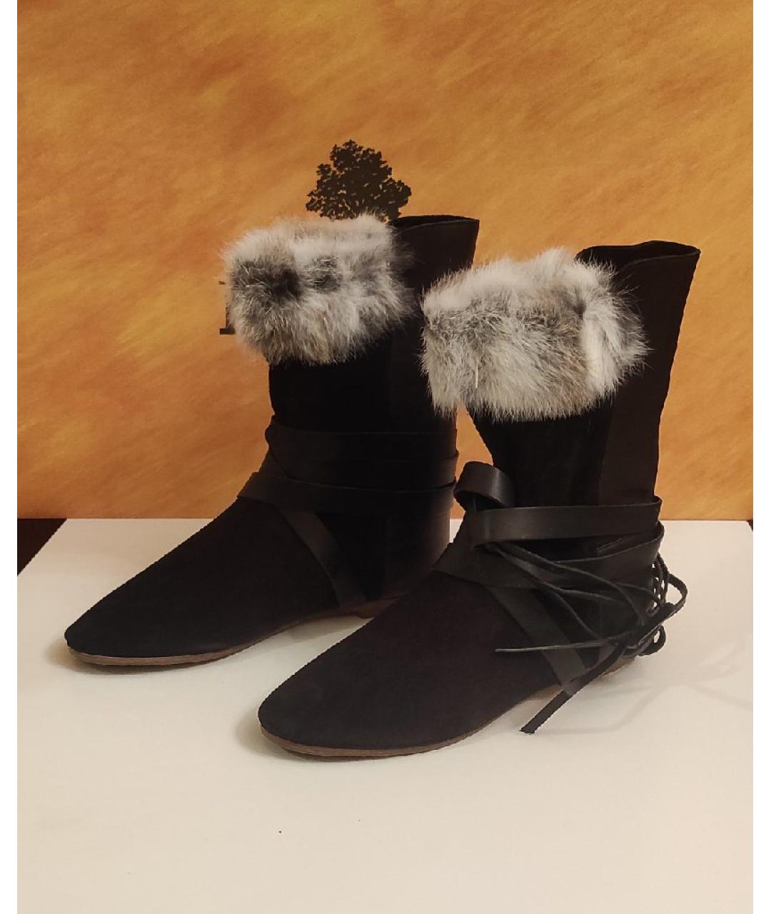 ISABEL MARANT Черные полусапоги, фото 2