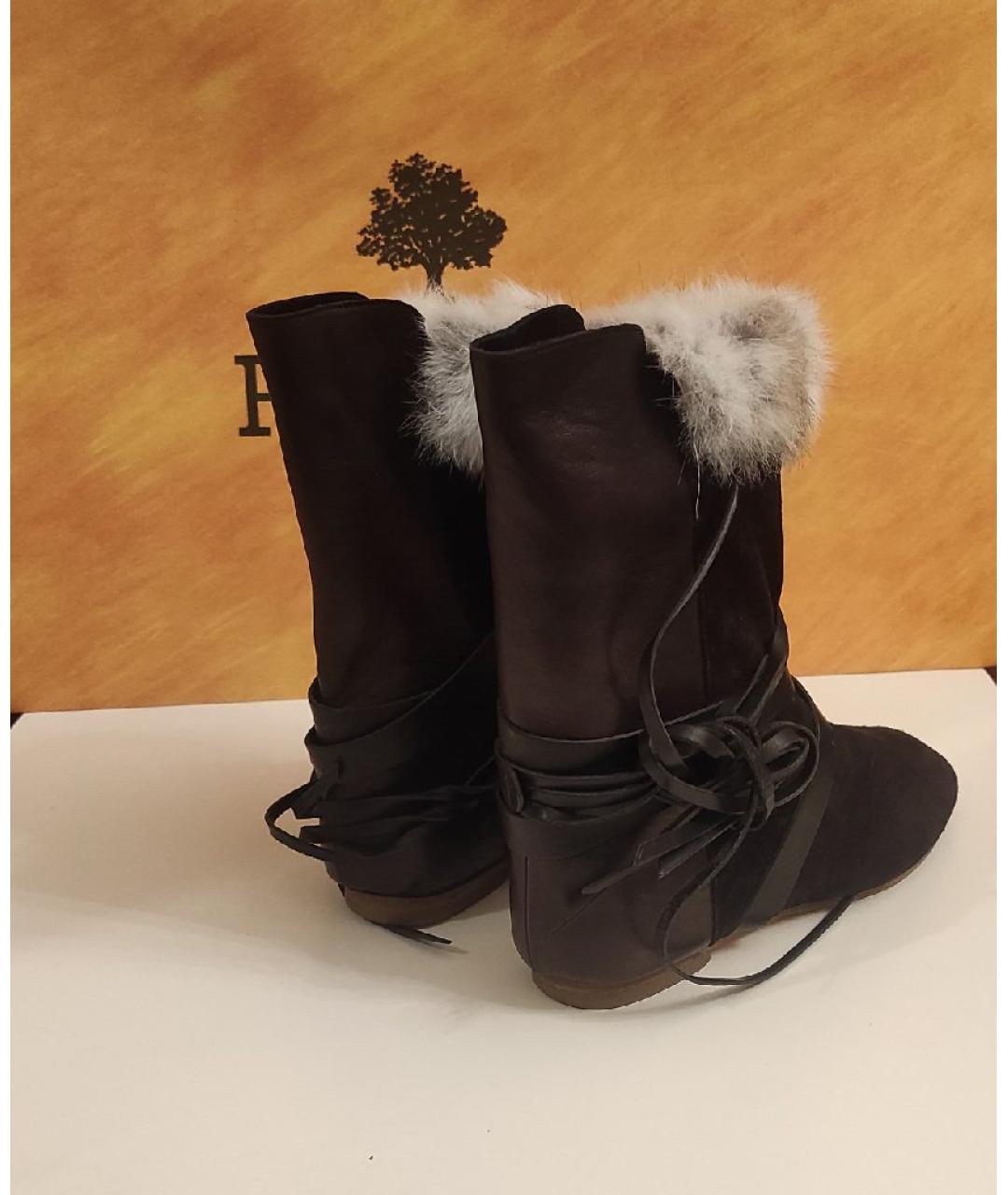 ISABEL MARANT Черные полусапоги, фото 4