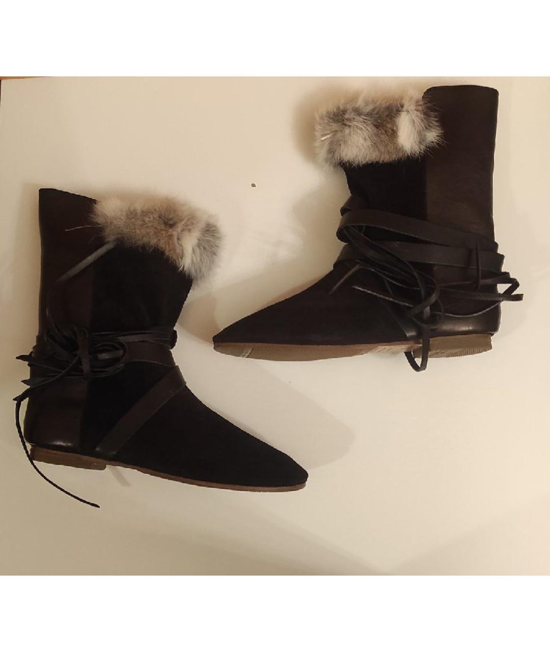 ISABEL MARANT Черные полусапоги, фото 6