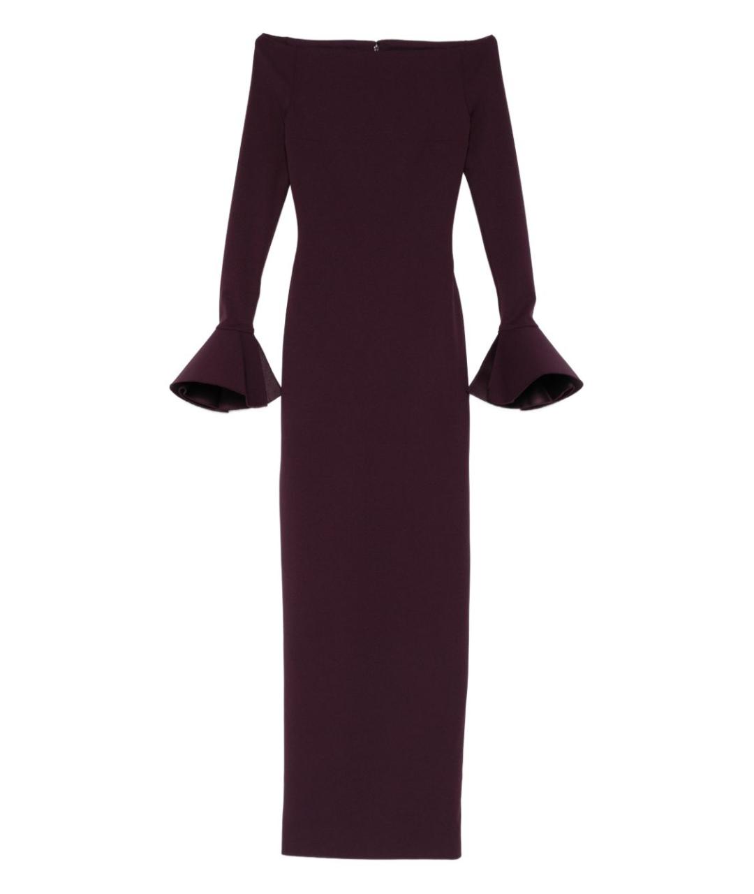 SOLACE LONDON Фиолетовое полиэстеровое вечернее платье, фото 1