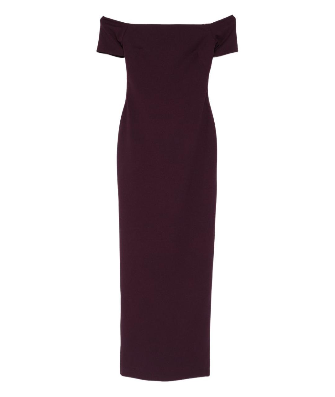 SOLACE LONDON Фиолетовое полиэстеровое вечернее платье, фото 1