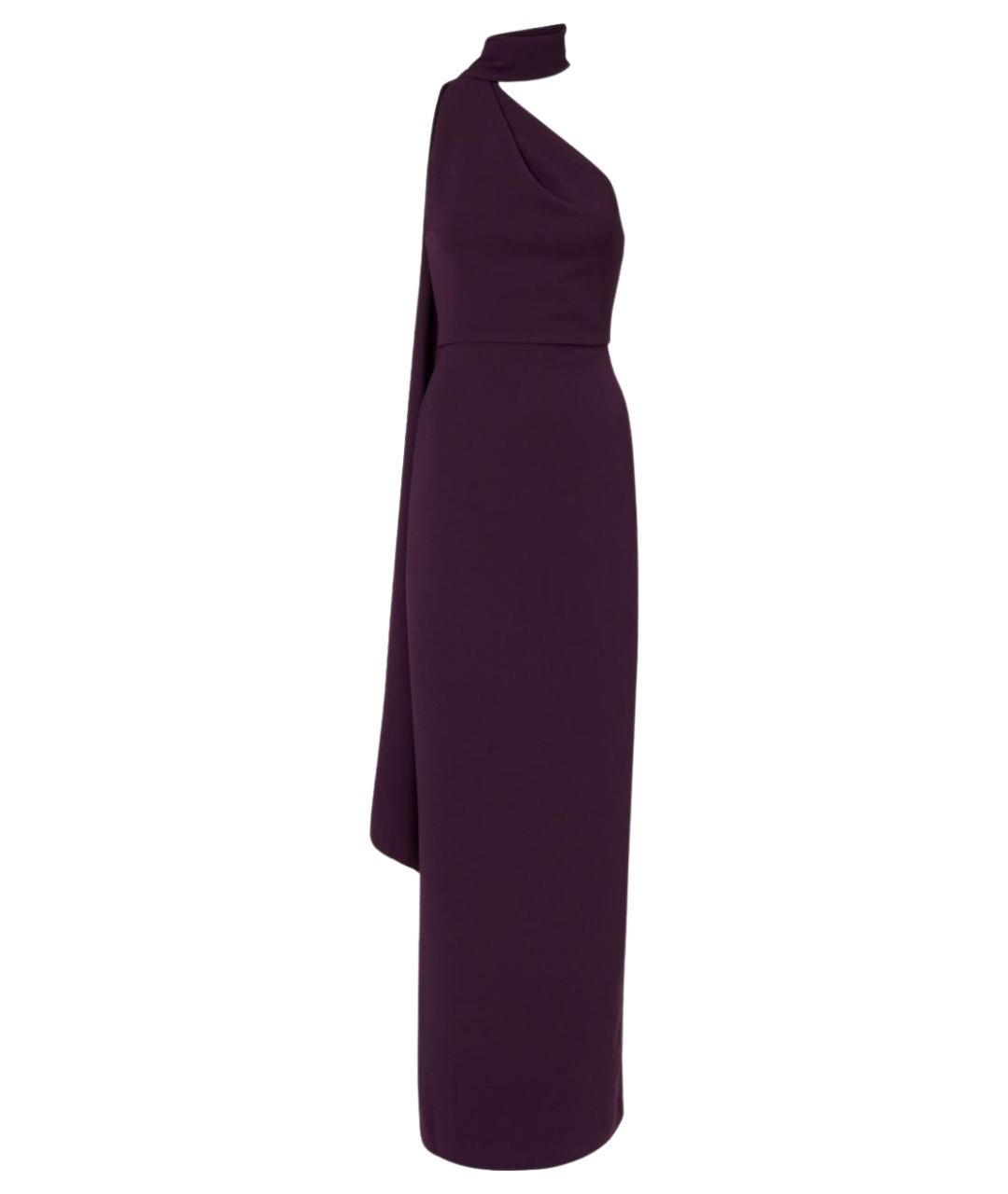 SOLACE LONDON Фиолетовое полиэстеровое вечернее платье, фото 1