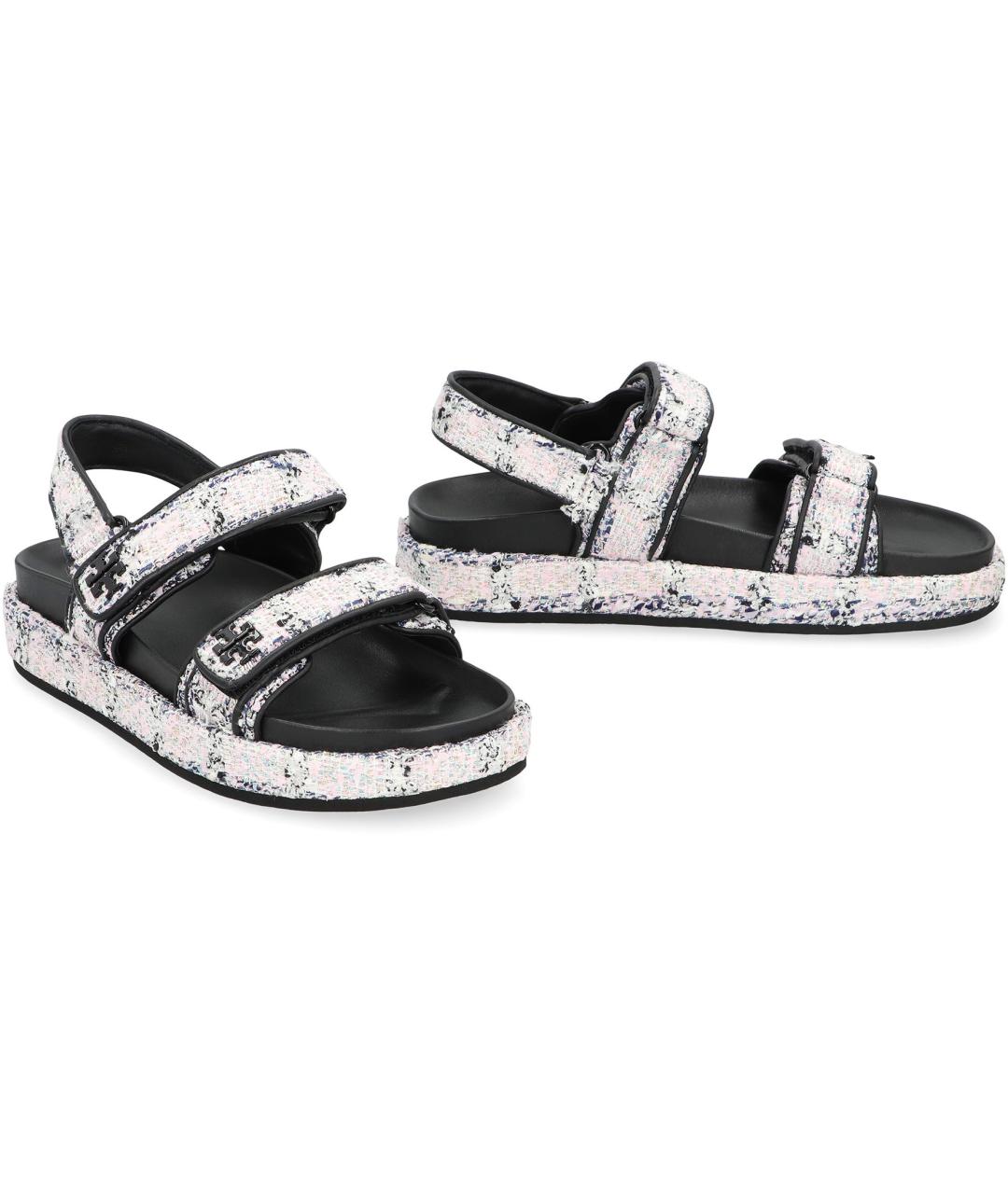 TORY BURCH Мульти текстильные сандалии, фото 3