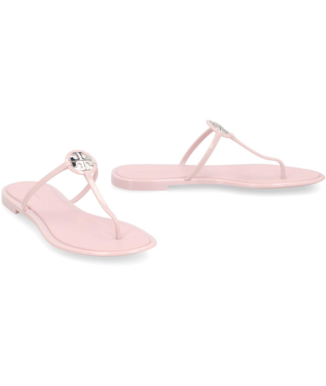 TORY BURCH Розовые шлепанцы, фото 3