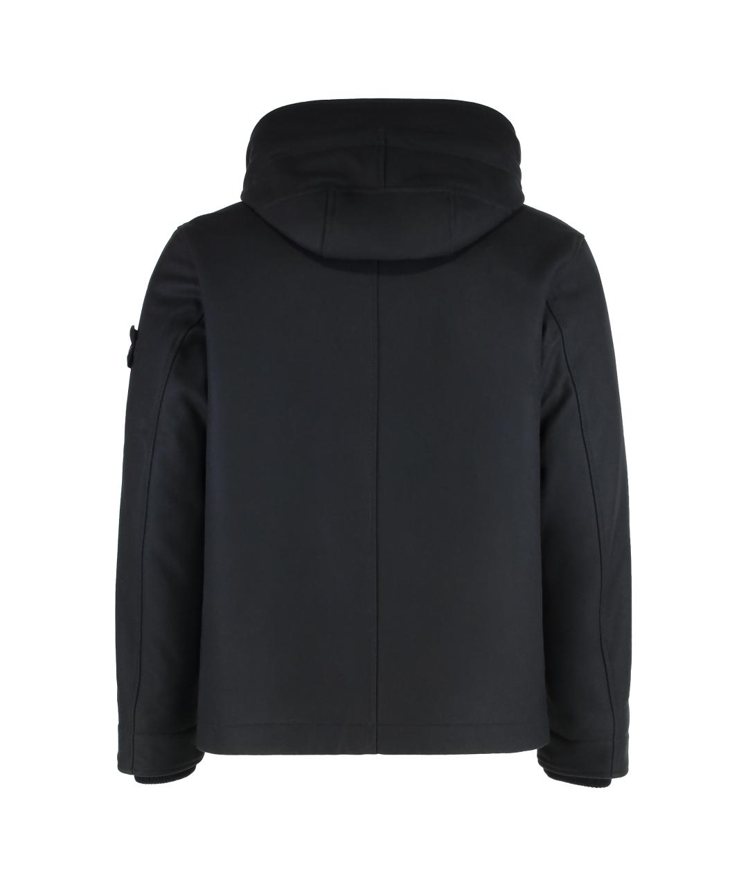 STONE ISLAND Синяя шерстяная куртка, фото 3