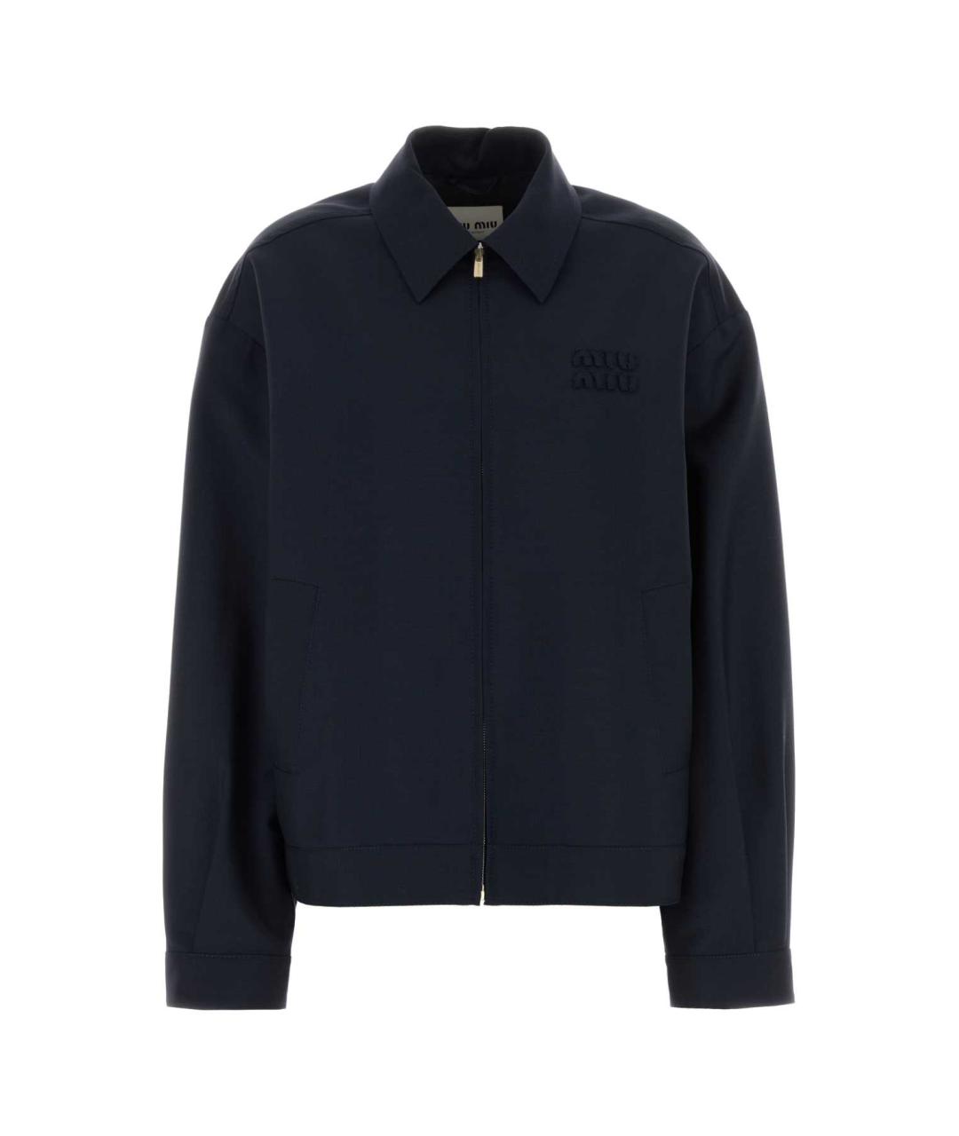 MIU MIU Синяя куртка, фото 1