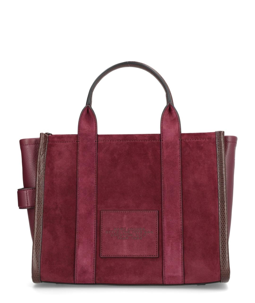 MARC JACOBS Фиолетовая кожаная сумка с короткими ручками, фото 2