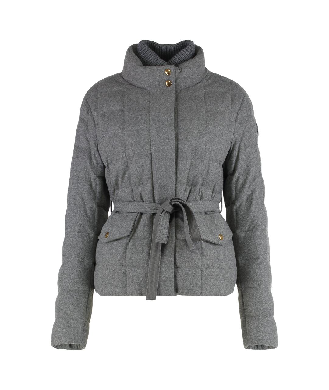 MONCLER Серая куртка, фото 1