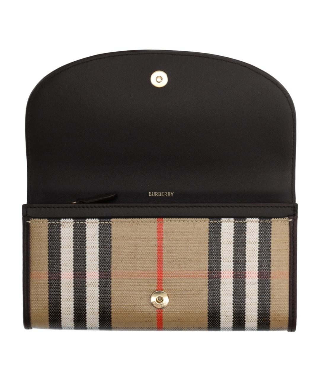 BURBERRY Бежевый кошелек, фото 3