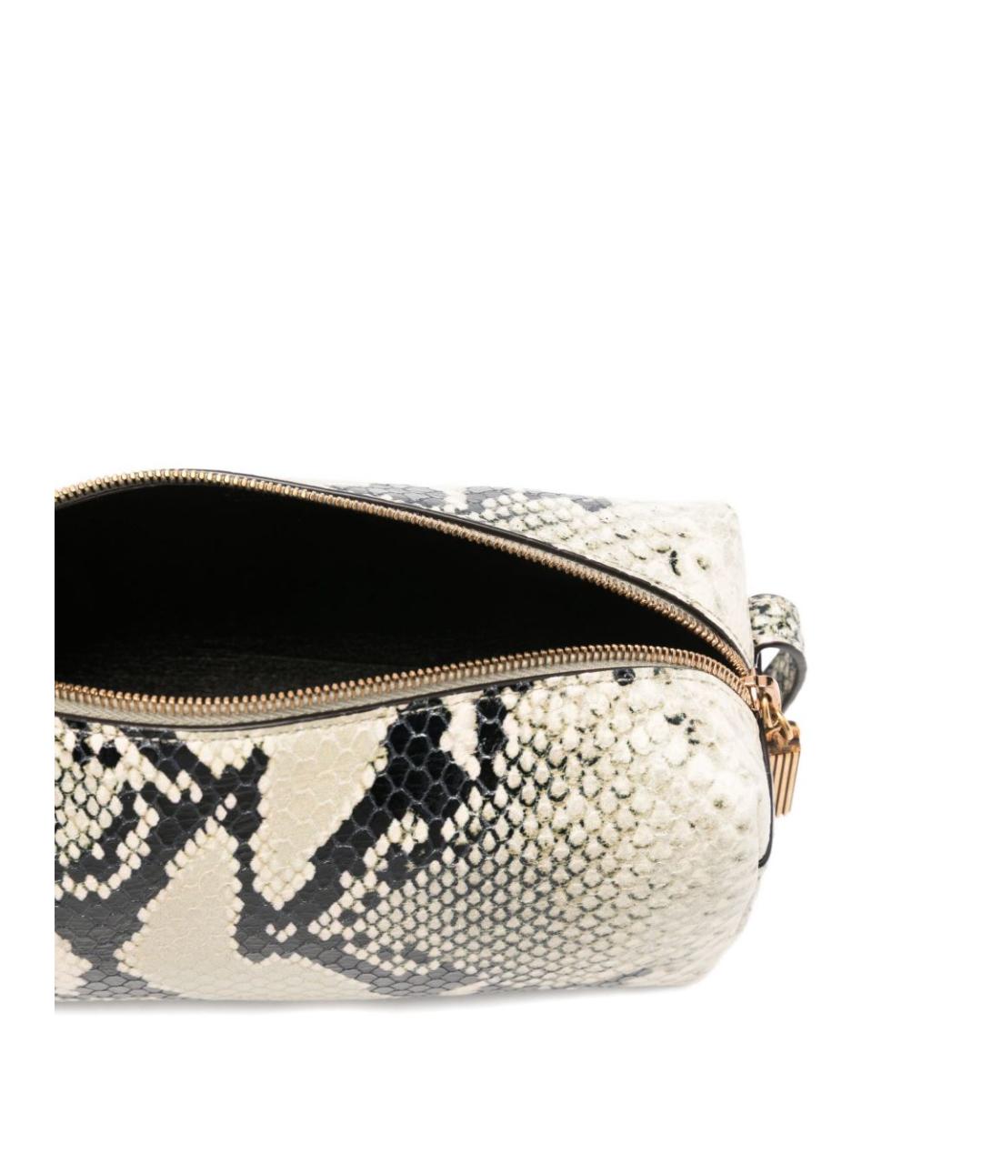 KHAITE Бежевая кожаная сумка через плечо, фото 4