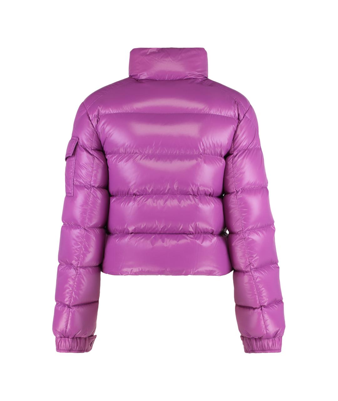 MONCLER Фуксия полиамидовая куртка, фото 2