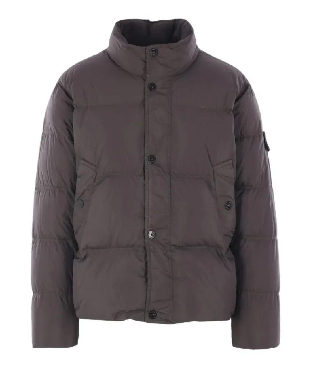 STONE ISLAND Серая шерстяная куртка, фото 1