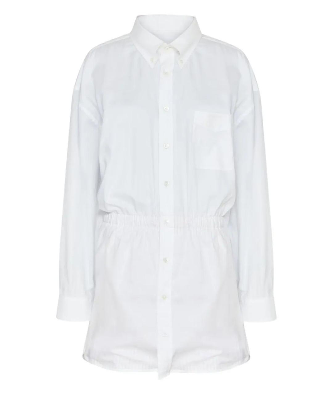 MAISON MARGIELA Белая хлопковая рубашка, фото 2