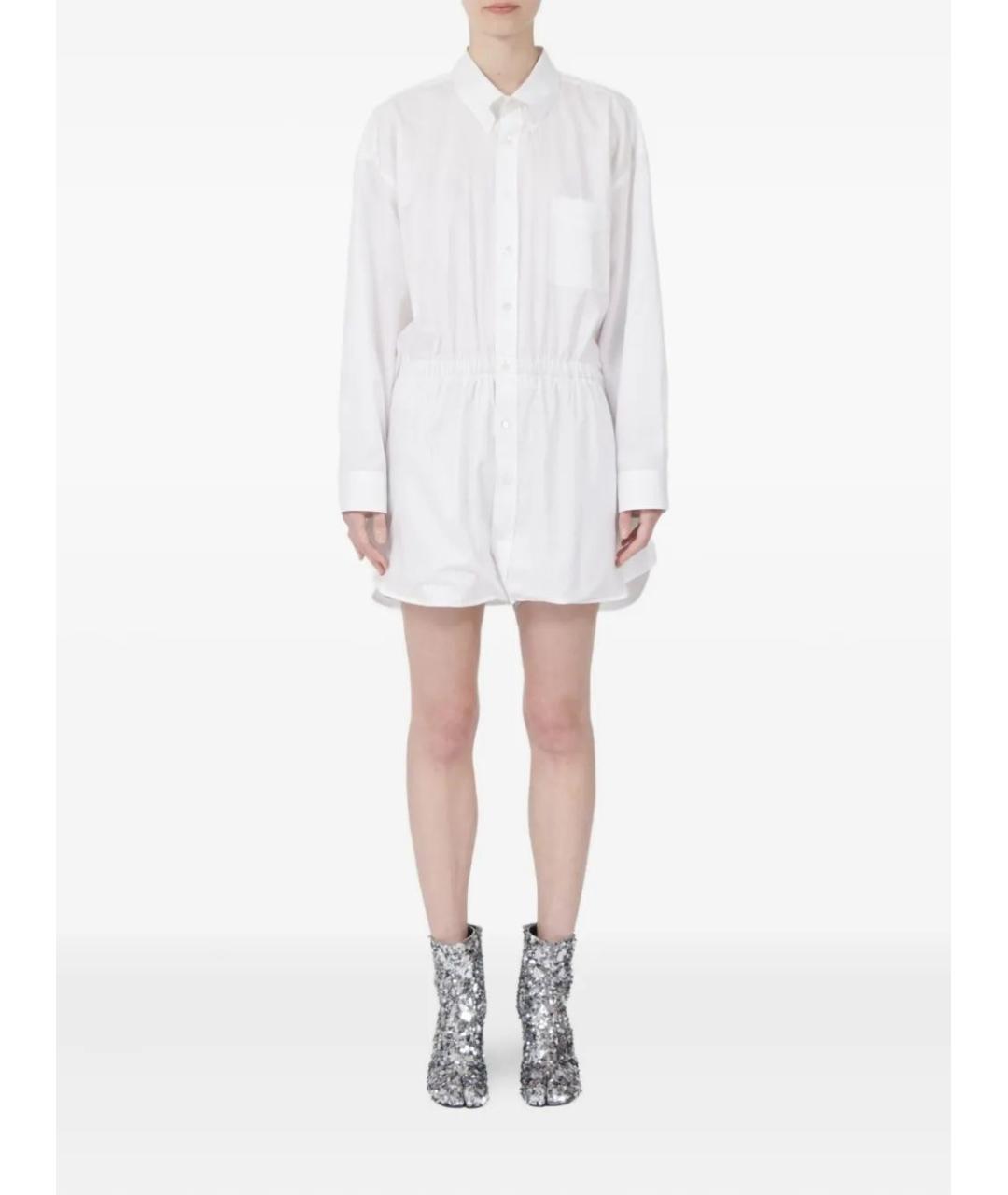 MAISON MARGIELA Белая хлопковая рубашка, фото 3