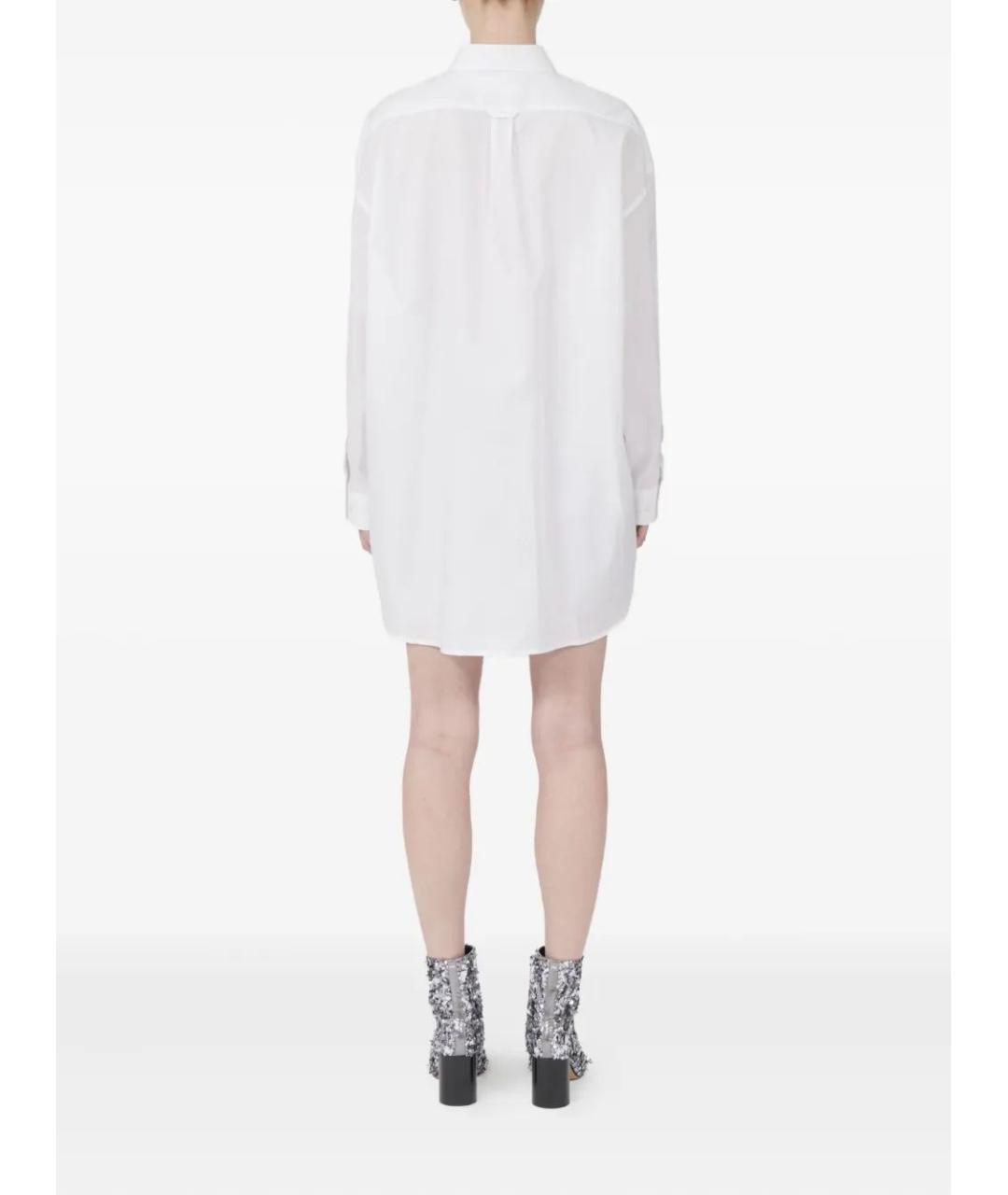 MAISON MARGIELA Белая хлопковая рубашка, фото 4