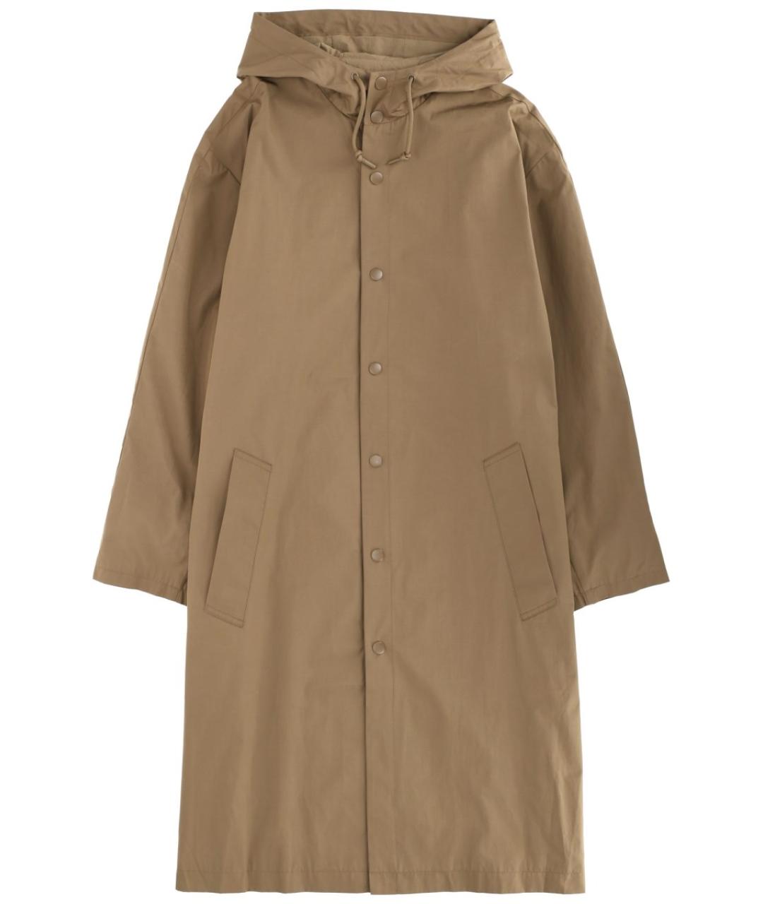 A.P.C. Коричневый полиэстеровый тренч / плащ, фото 1