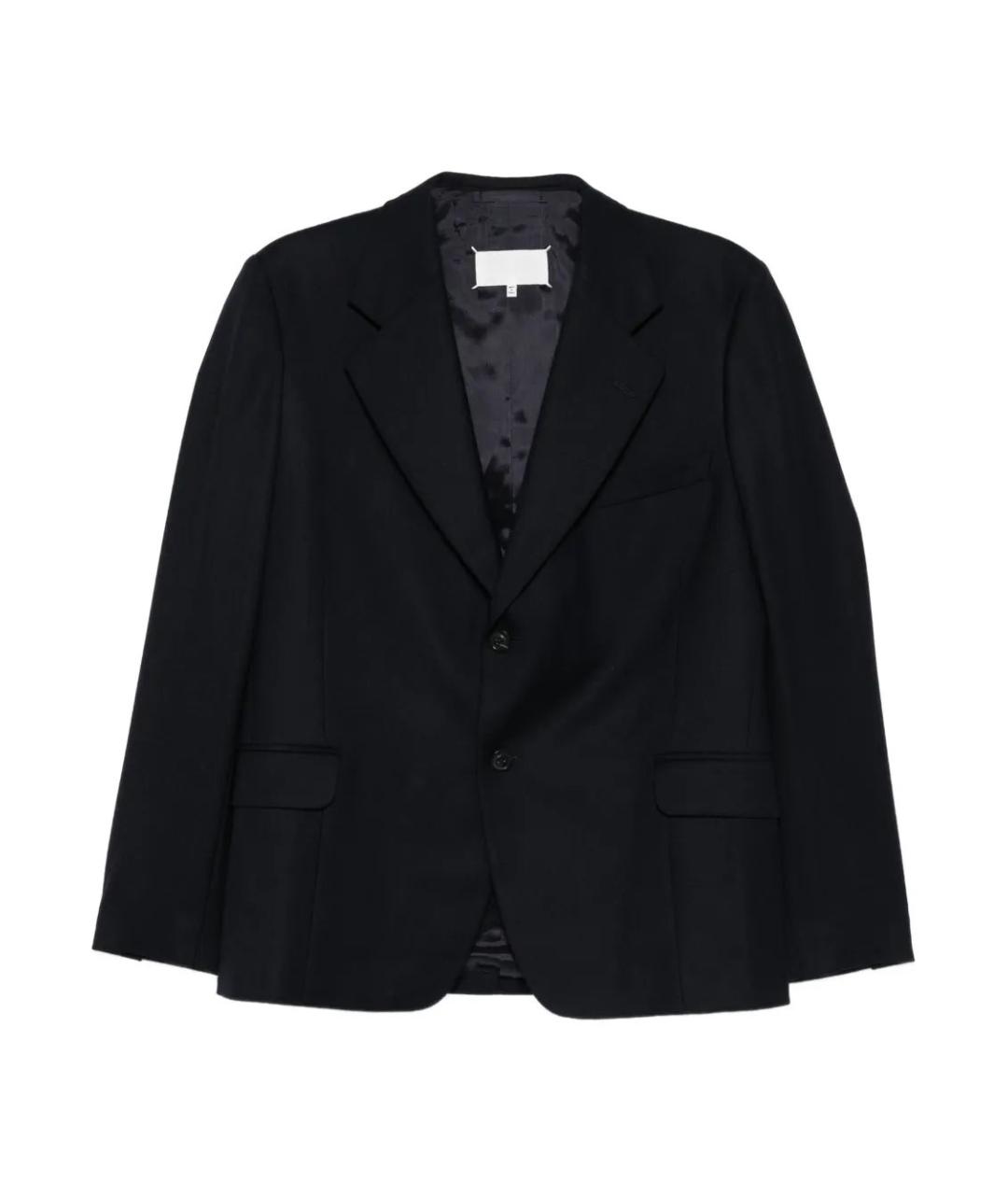 MAISON MARGIELA Синий вискозный пиджак, фото 1