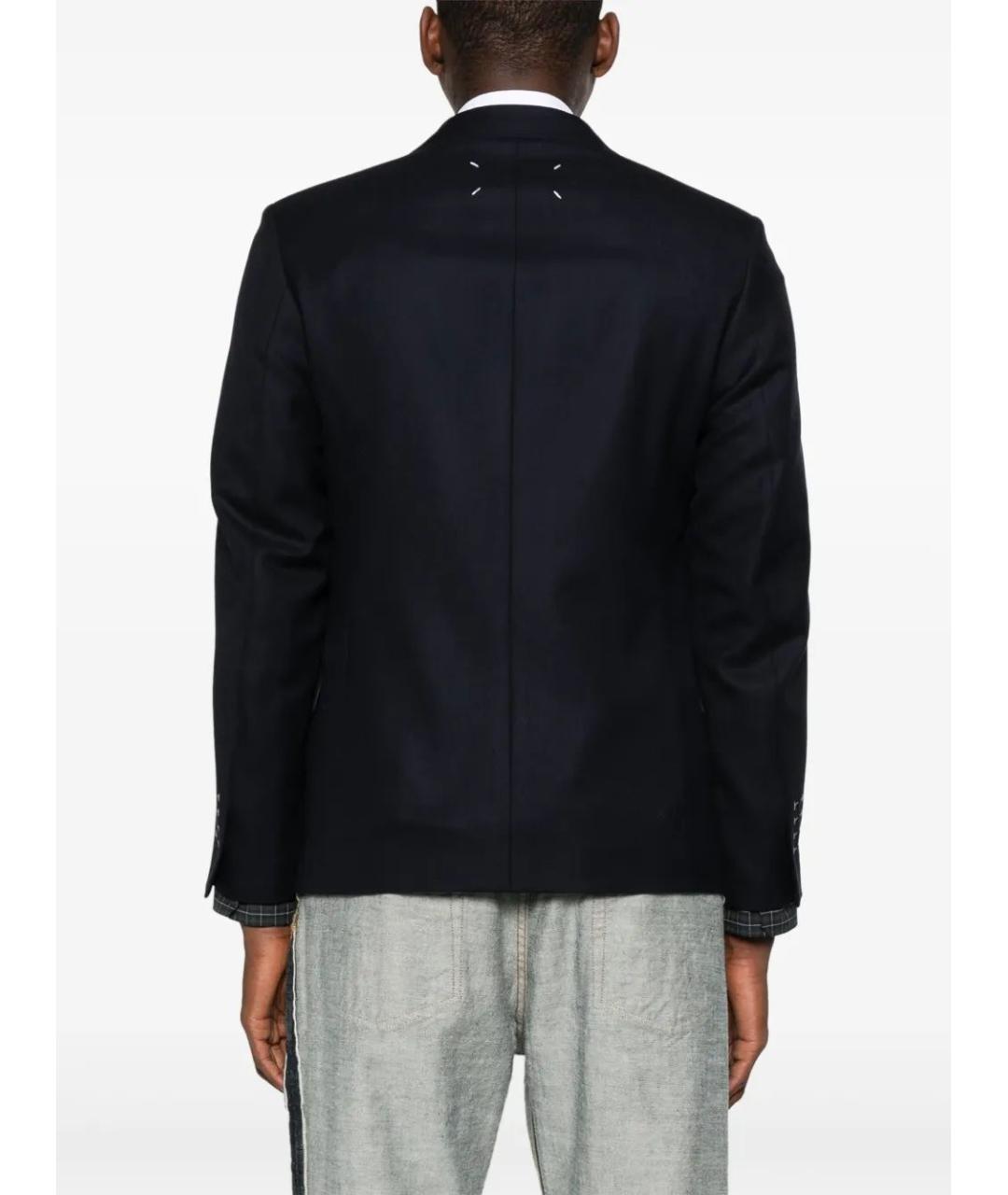 MAISON MARGIELA Синий вискозный пиджак, фото 4