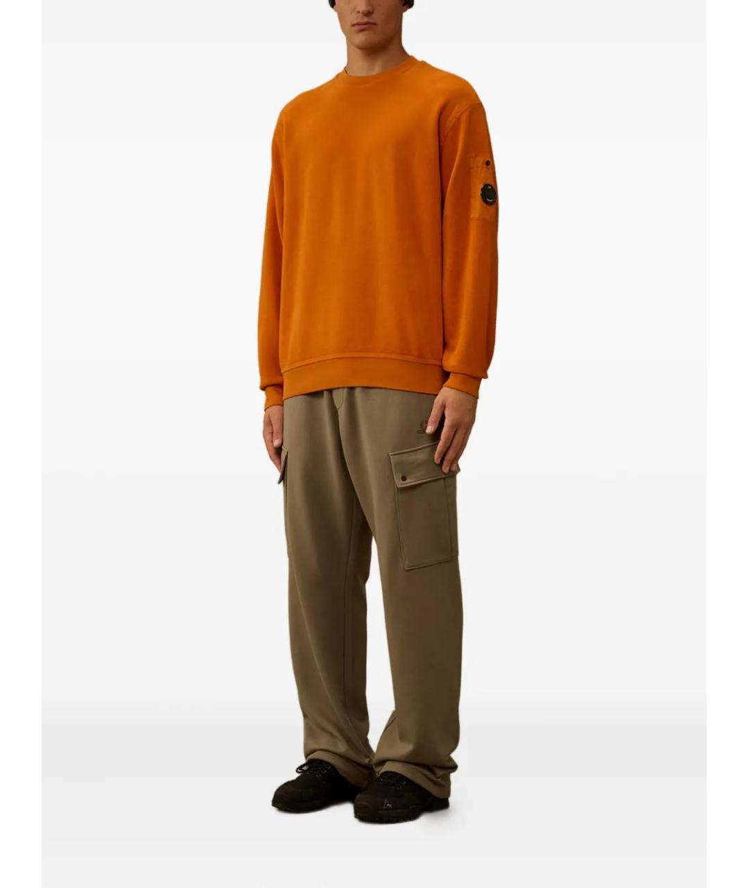 CP COMPANY Оранжевый шерстяной джемпер / свитер, фото 2