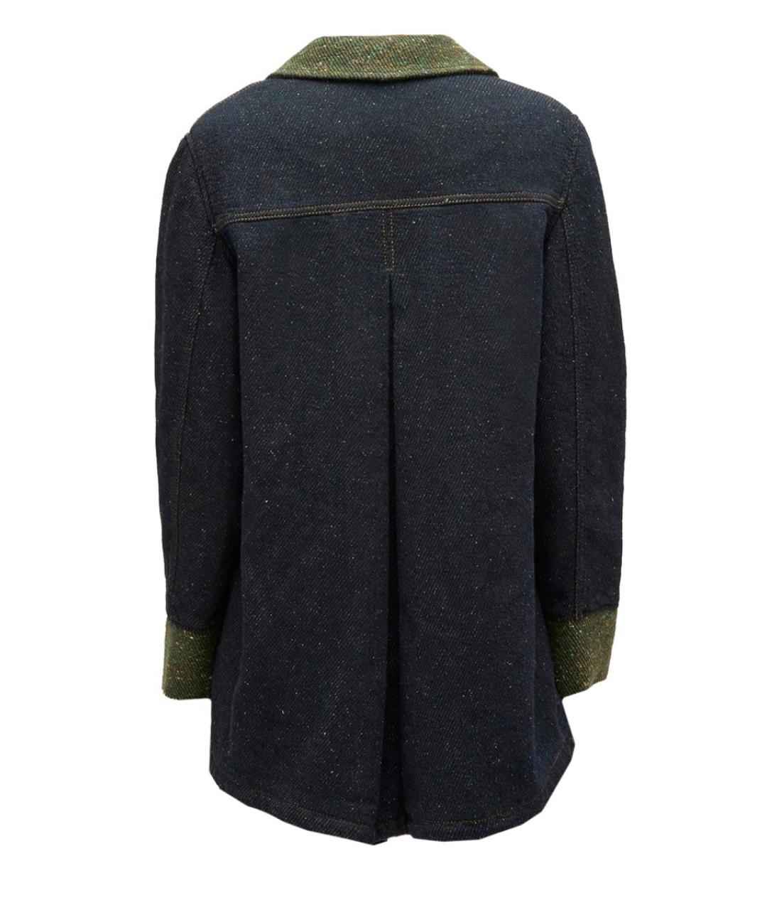 GANNI Синяя хлопковая куртка, фото 2