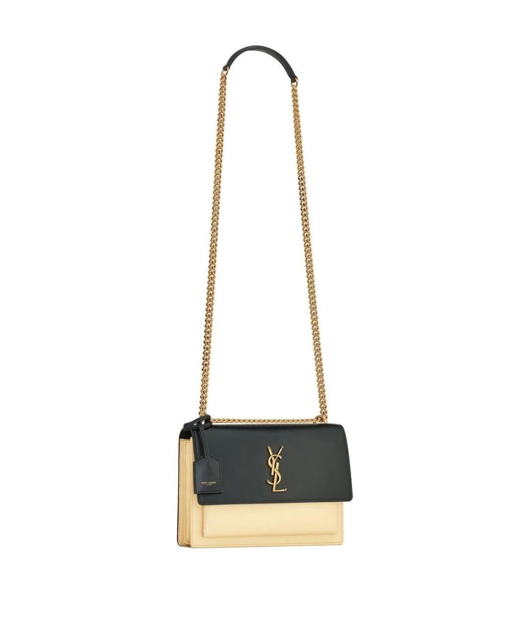 SAINT LAURENT Мульти кожаная сумка через плечо, фото 3