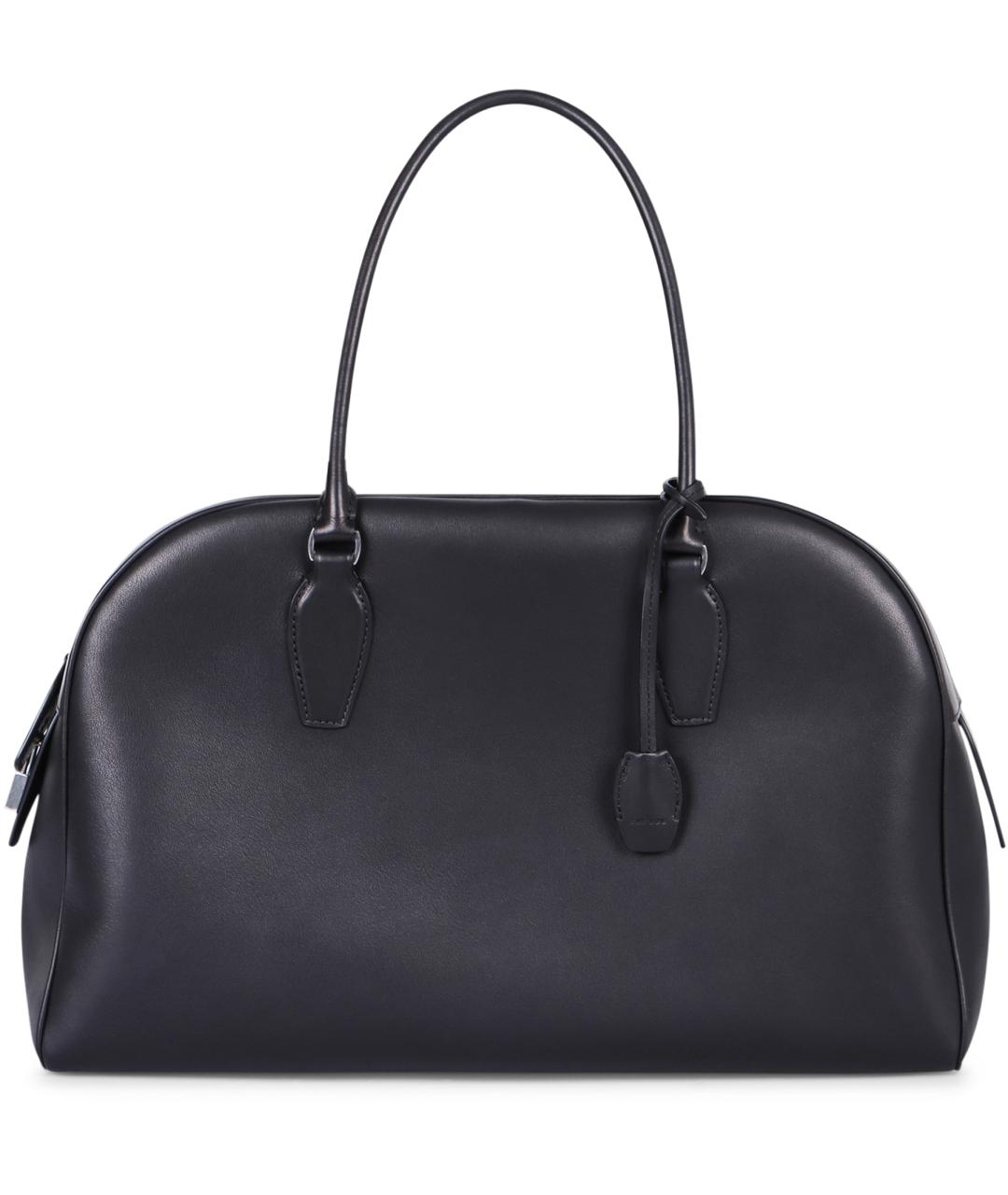 THE ROW Черная кожаная сумка тоут, фото 2