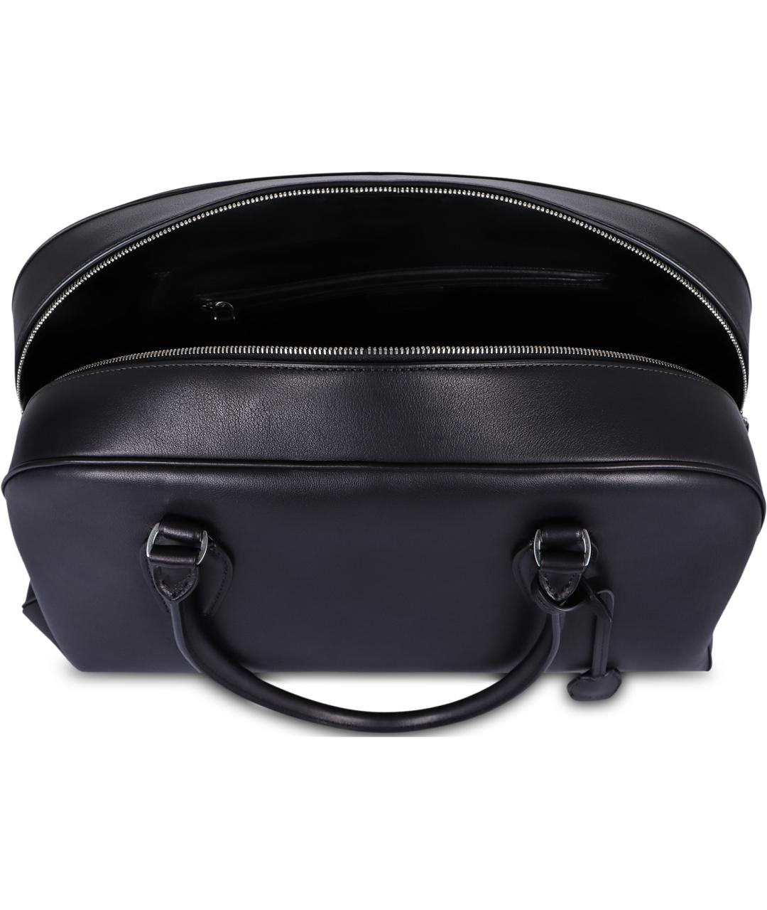 THE ROW Черная кожаная сумка тоут, фото 5