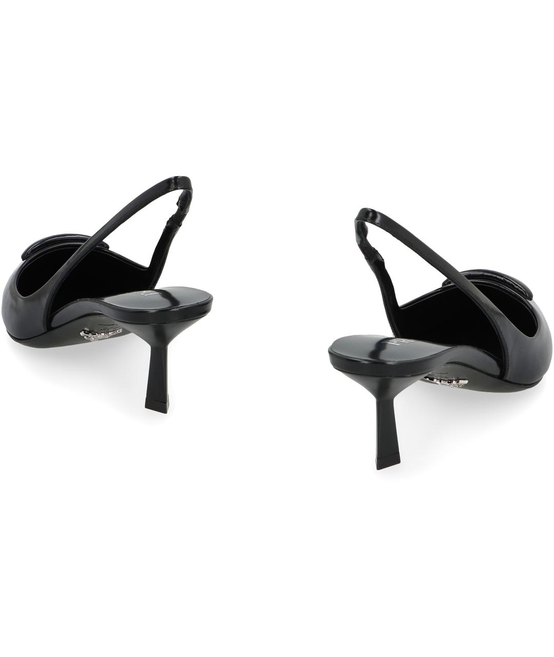 PRADA Черные кожаные туфли, фото 4